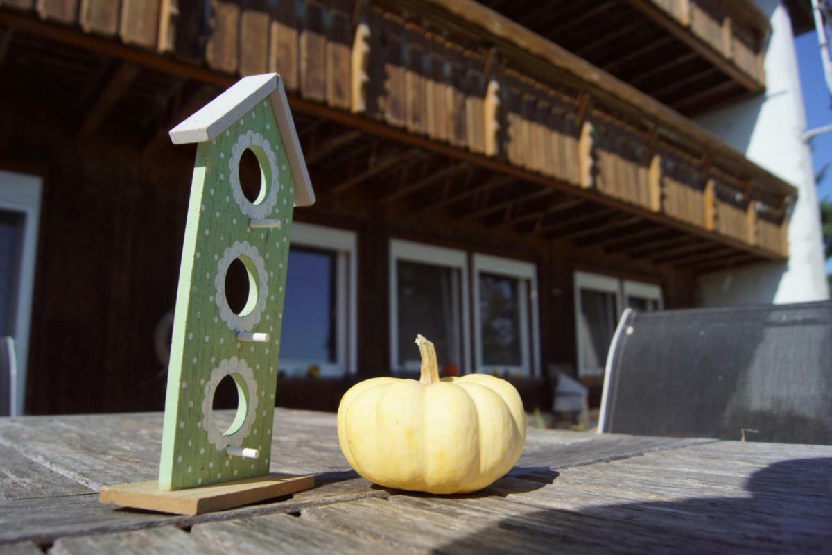 Ferienwohnung Fernblick auf dem Bauernhof Bannholz Exterior foto