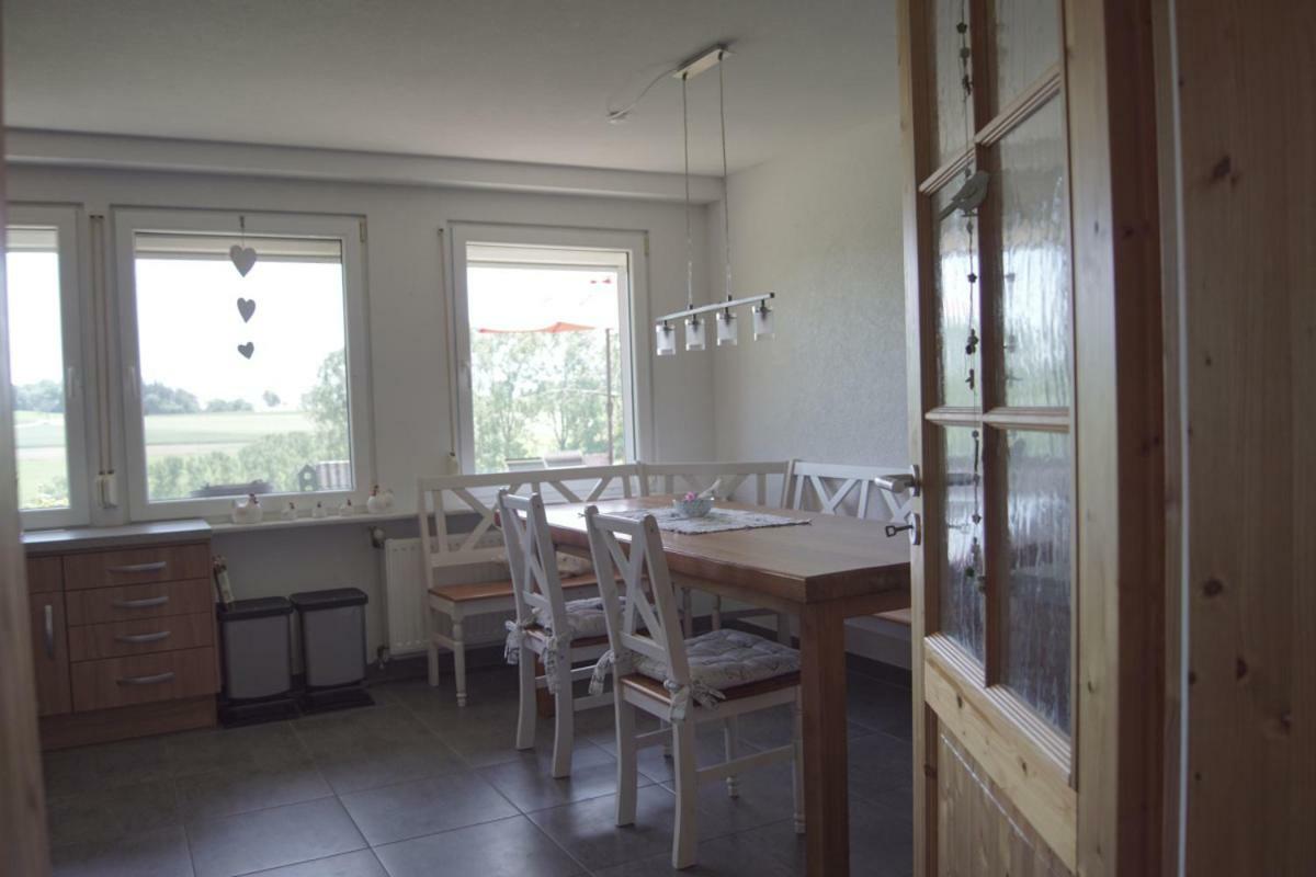 Ferienwohnung Fernblick auf dem Bauernhof Bannholz Exterior foto